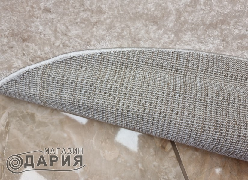 Тъкан килим 3D SHAGGY GRANDE beige КРЪГ